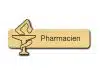badge de pharmacienne