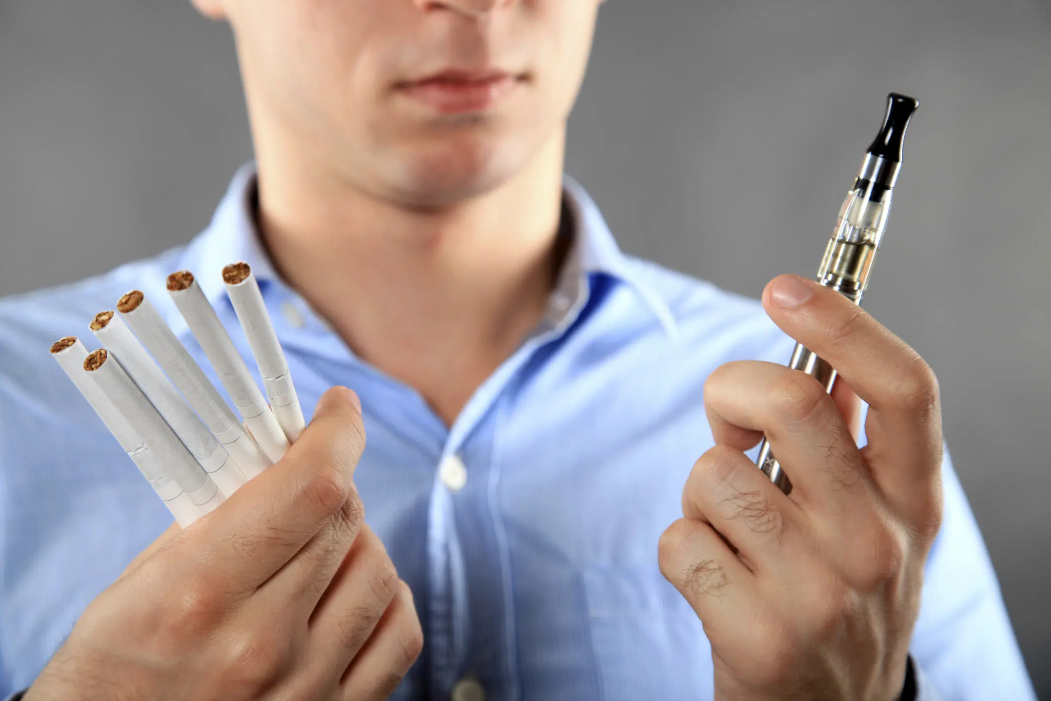 La cigarette électronique est moins nocive que la classique