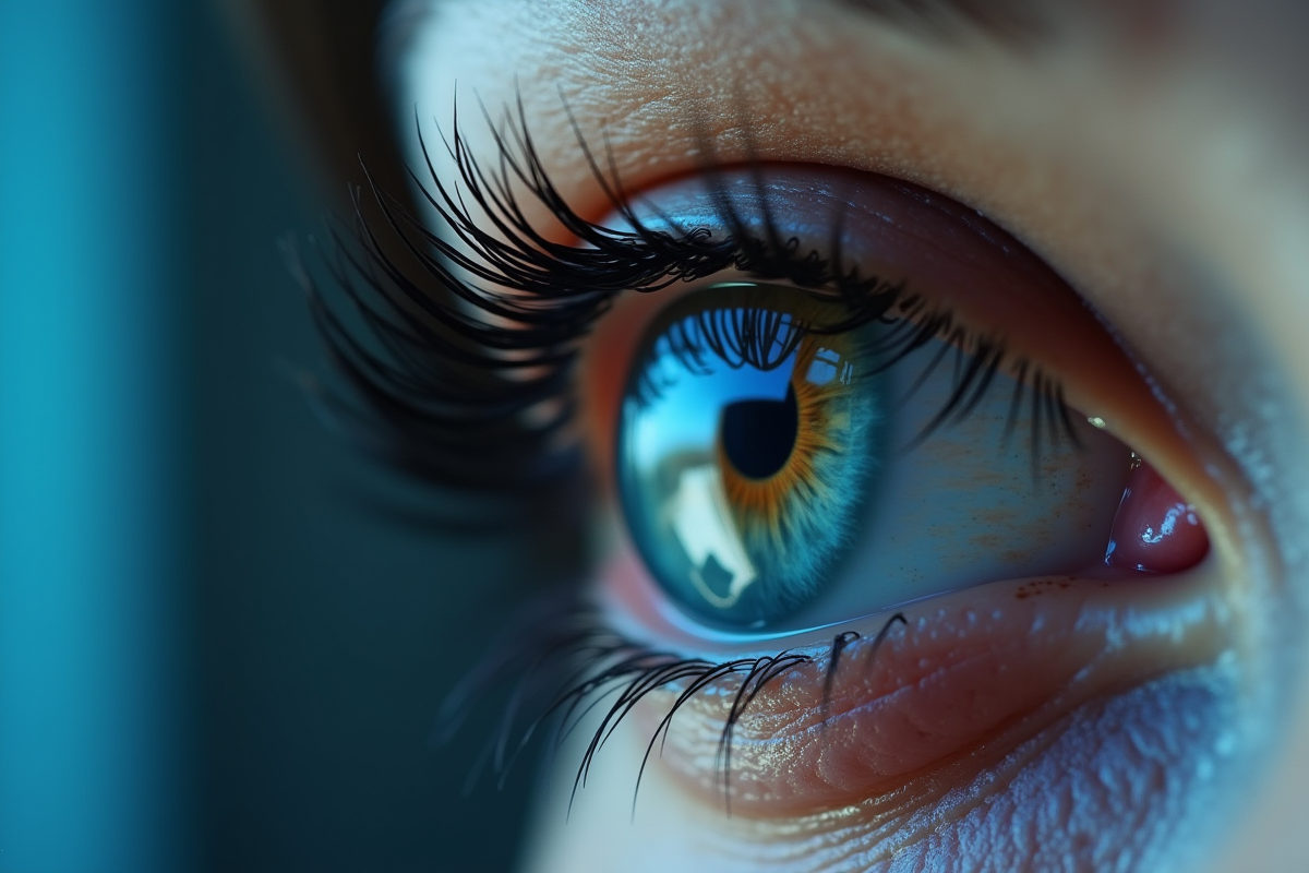 regard fatigué
